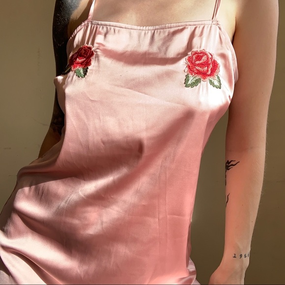 Urban Outfitters Dresses & Skirts - Urban Outfitters Honey Punch Rose Slip Dress